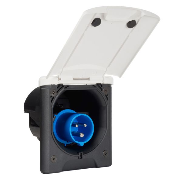 FAWO Caravan L CEE-Steckdose Magnet-Klappdeckel – Der Campingprofi