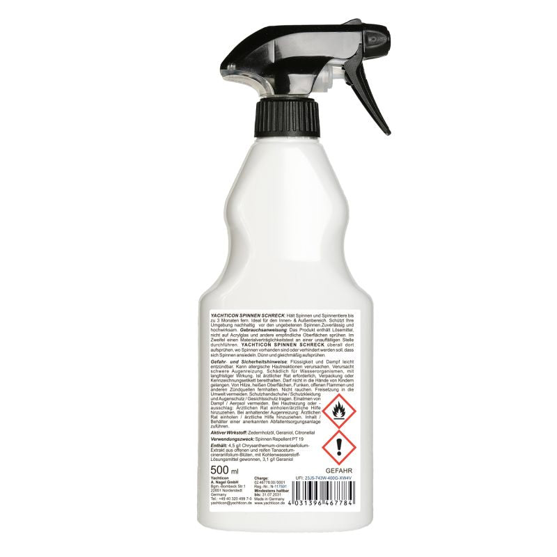 Yachticon Spinnen Schreck Spray 500 ml