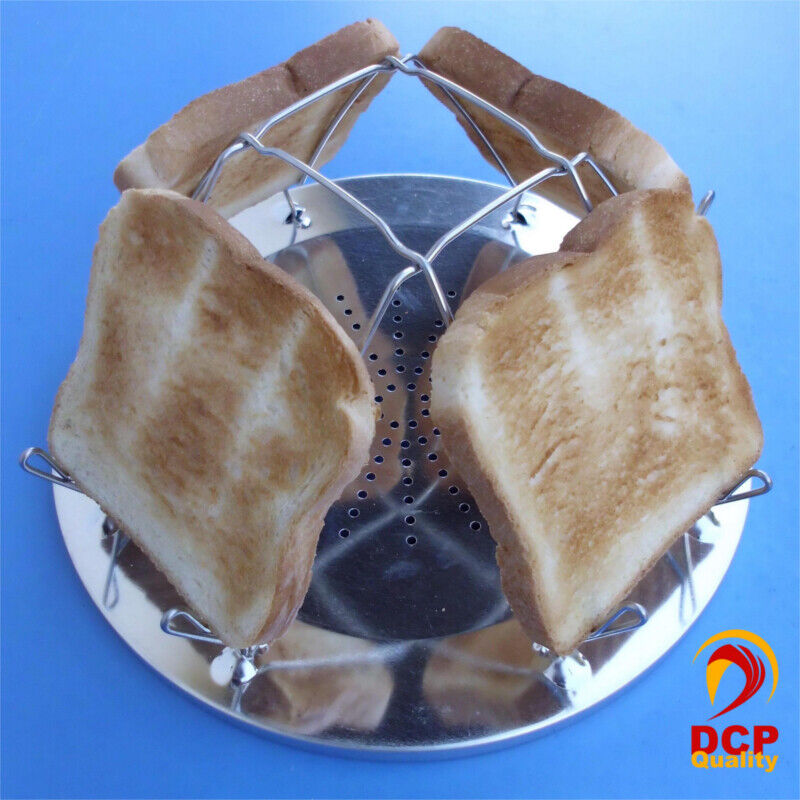 camping toaster gas Camping toaster for gas stoves, foldable and space-saving, Umefa
