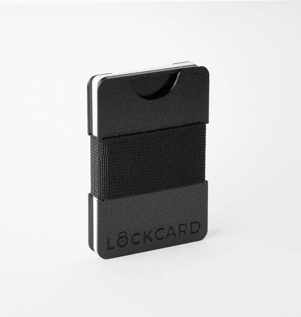 Lockcard Wallet - Für Karte, Münzen und Geldscheine
