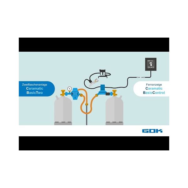 GOK Komplettes Set Fernbedienungsdisplay SV Caramatic BasicControl