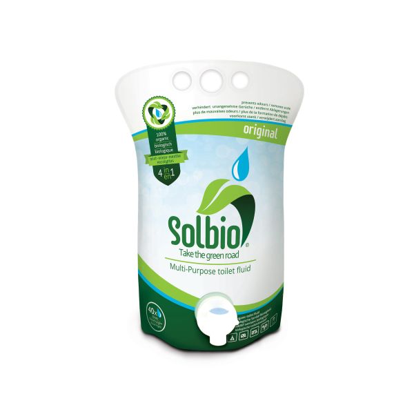 Toilettenzusatz Solbio 4in1 biologischer Sanitärzusatz