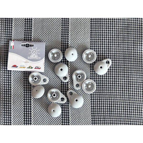 Arisol Mounting Clips, Set of 6