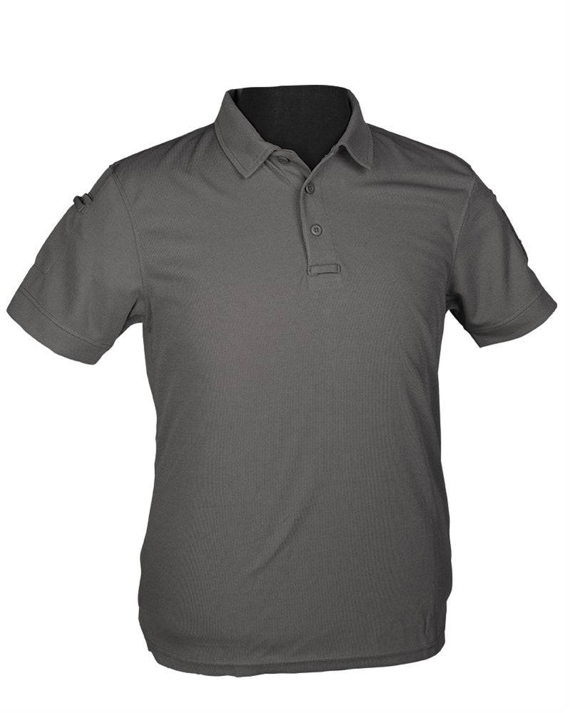 Mil-Tec TACTICAL QUICK DRY POLOSHIRT 1/2 ARM URBAN GREY