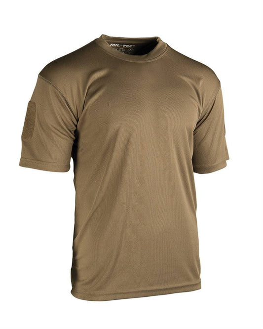 Mil-Tec TACTICAL QUICK DRY T-SHIRT DARK COYOTE