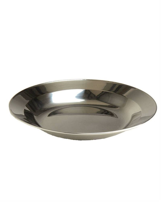 Mil-Tec TELLER TIEF STAINLESS STEEL 22 CM