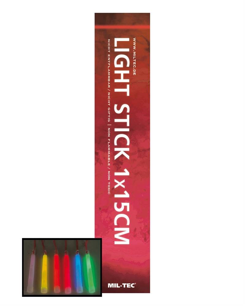 Mil-Tec LEUCHTSTAB 1X15 CM ROT - lieferbar ab Juni