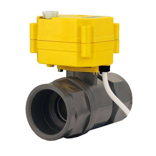 Lilie Kugelhahnventil – elektrisch – fernsteuerbar, ø 40 mm | Durchfluss: 530 mm²