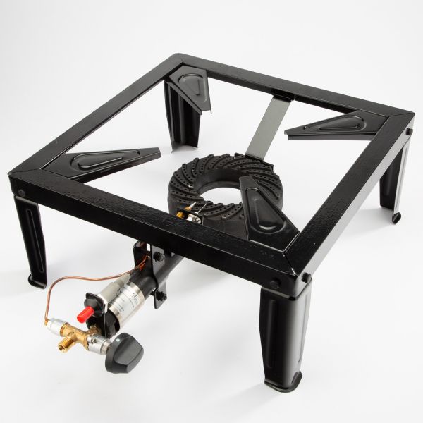 BlueCraft Freistehender Gasbrenner für den Außenbereich, 10 kW