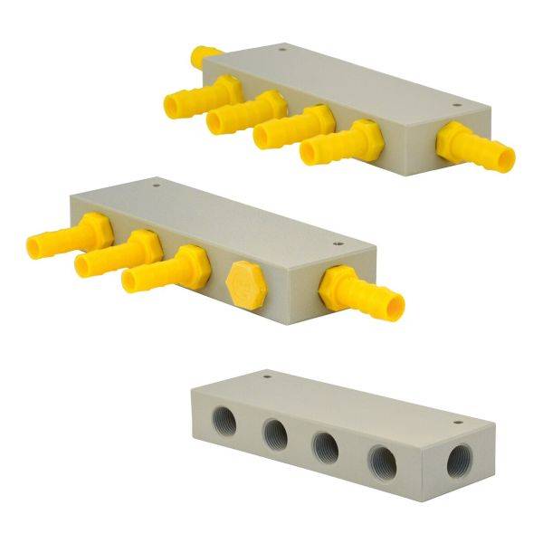 Lilie Water Distribution Block WhiteYELLOW