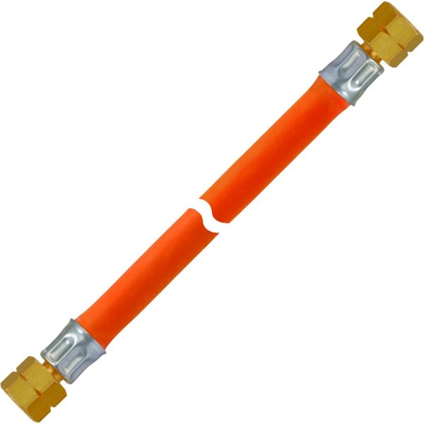 GOK Mitteldruckschlauchleitung 16 bar, G 3/8 LH-ÜM x G 3/8 LH-ÜM, 400 mm