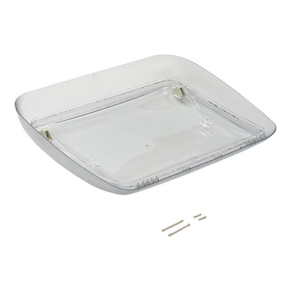 Dometic Komplettes Glas ohne Dichtung, mit Scharnierstift für Mini Heki Style/FL