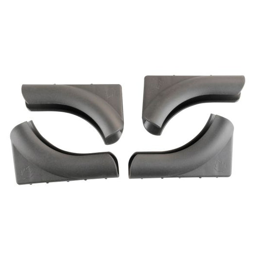 Lafuma Bodenschutzkappen für Cham Elips Anthrazit, 4-teiliges Set