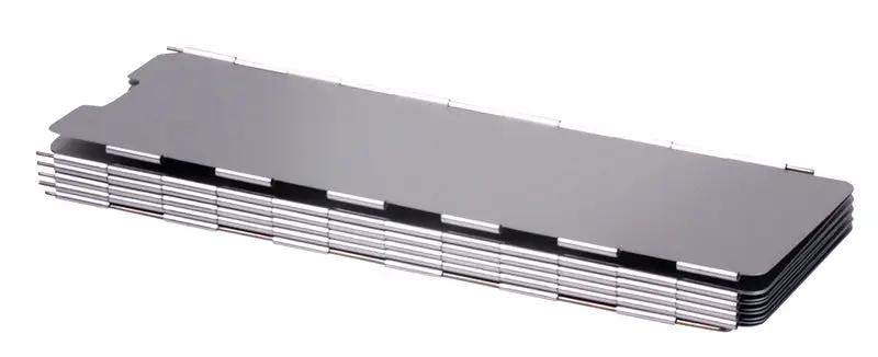 Falt-Windschutz für Kocher aus Aluminium, Camp4 - Der Campingprofi