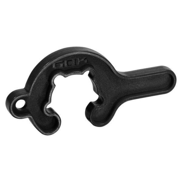 GOK MiniTool – Gas Cylinder Wrench for Small Cylinder Regulators, black