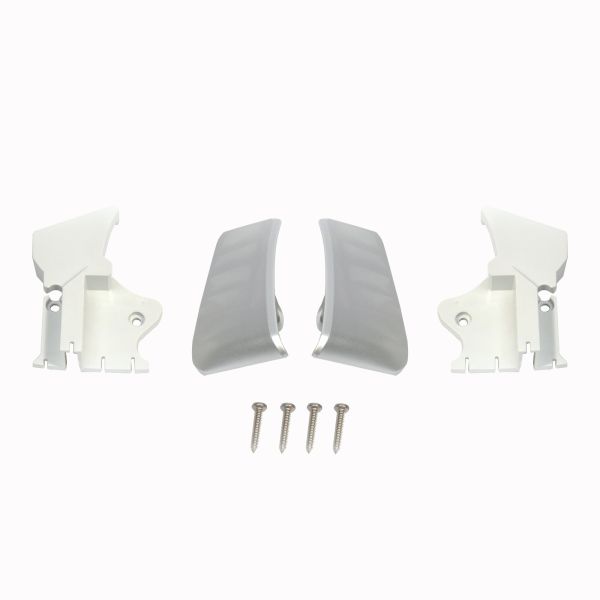 Thule Frontplatten-Endkappen für TO 8000, weiß