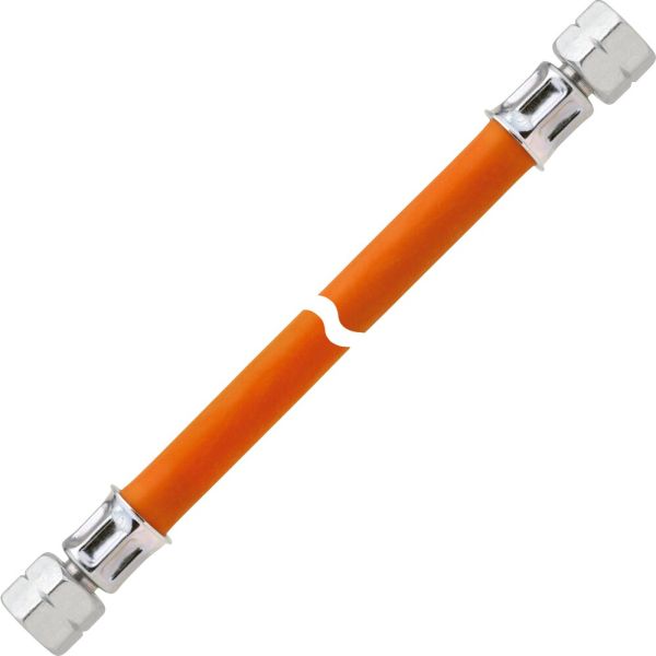 GOK Mitteldruck-Schlauchleitung 10 bar, G 3/8 LH-ÜM x G 3/8 LH-ÜM