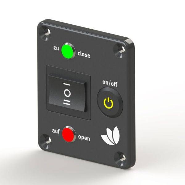 Lilie Kugelhahnventil 12 V GrauGELB® Entleerungssystem