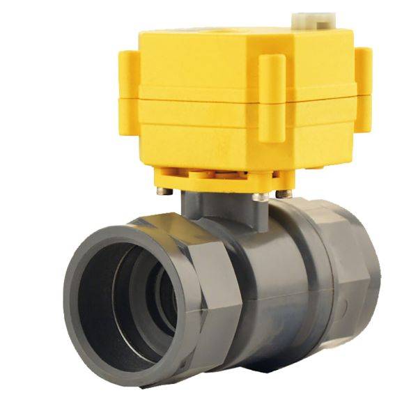 Lilie Kugelhahnventil – elektrisch – fernsteuerbar, ø 40 mm | Durchfluss: 530 mm²