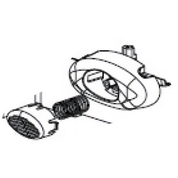 Dometic Druckknopf mit Montageteilen