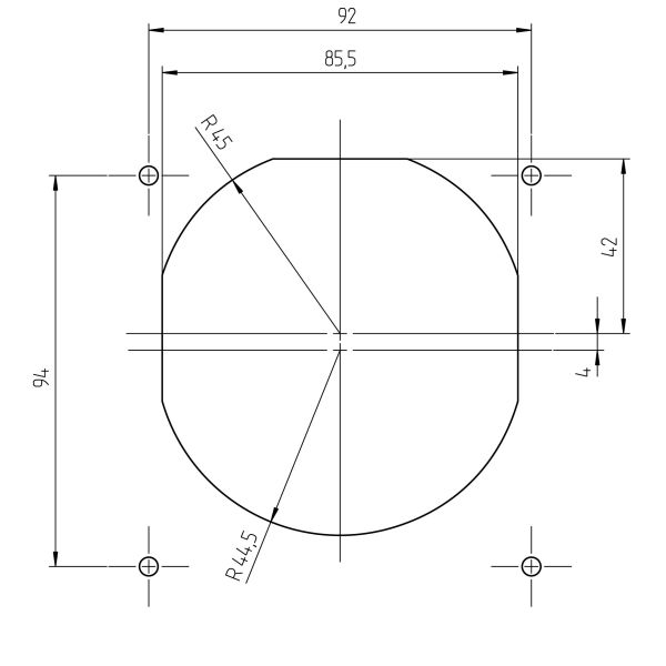 Universelle Vorzeltsteckdose FAWO mit Magnetverschluss 12/230V, ABL - Der Campingprofi