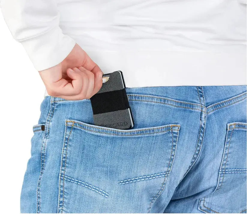 Lockcard Wallet - For cards, coins and banknotes