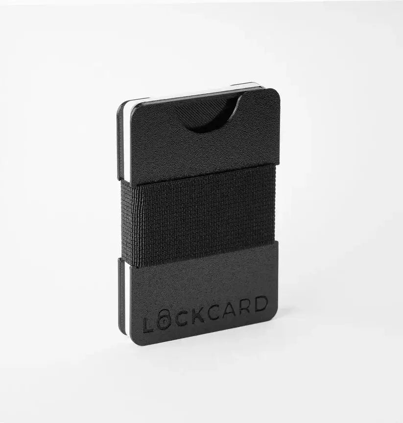 Lockcard Wallet - For cards, coins and banknotes