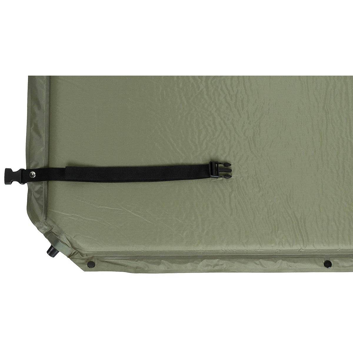Selbstaufblasbar camping thermomatte - oliv, MFH - Der Campingprofi