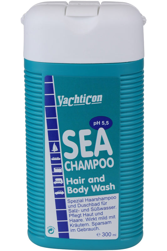 Hair & Body Wash SEA CHAMPOO, 300 ml, Yachticon - Der Campingprofi