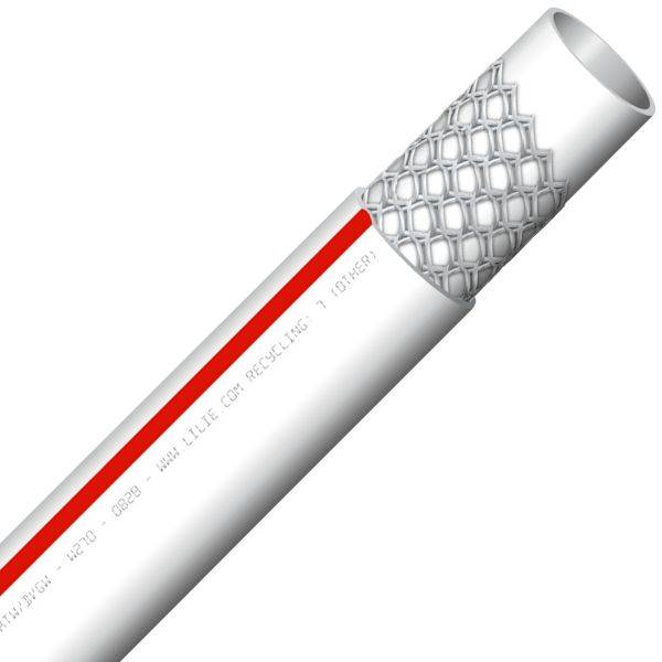 Lilie Drinking Water Hose, white/yellow, warm, 10 x 16 mm, 10 m