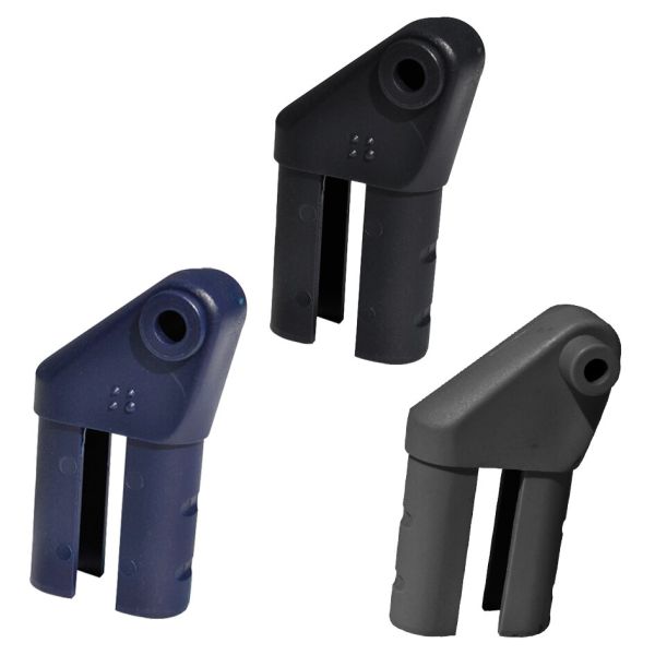 Crespo Armlehnenscharnier, blau, 2-teiliges Set