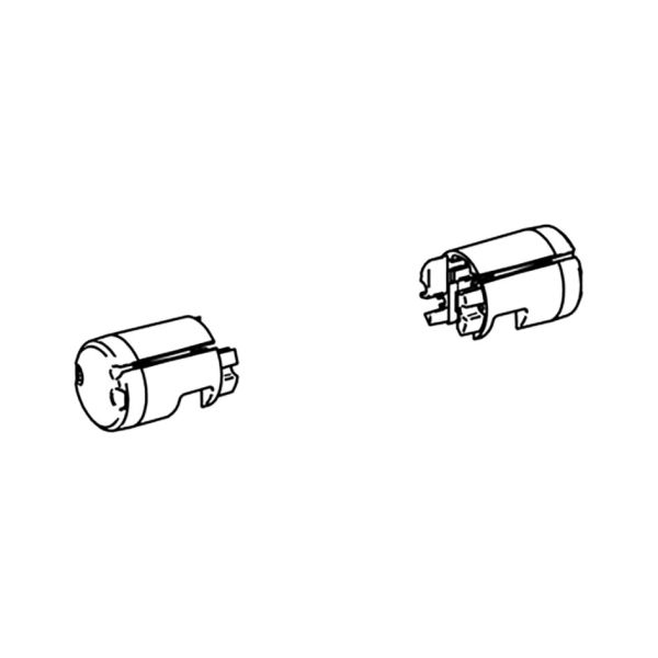 Thule Frontplatten-Endkappen TO 1200, Set links und rechts