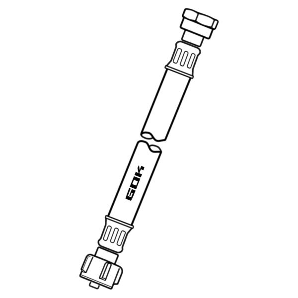 GOK Hochdruckschlauch Caramatic ConnectBasic G.12 (KLF), 450 mm