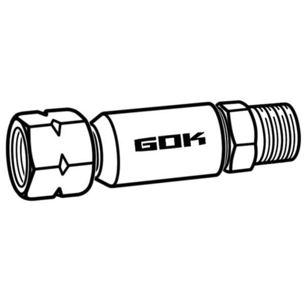 GOK Hose Rupture Protection, 50 mbar
