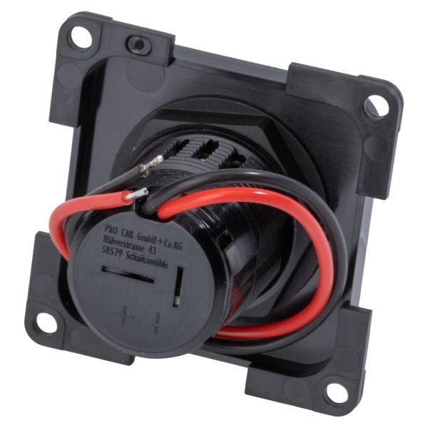 Pro Car Inprojal System Flush-Mounted Double Socket