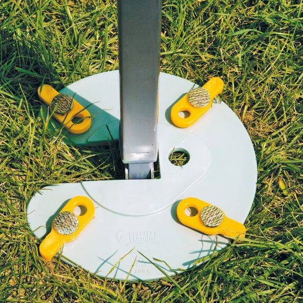 Fiamma Stützfußhalterung Kit Awning Plate, 2er-Set