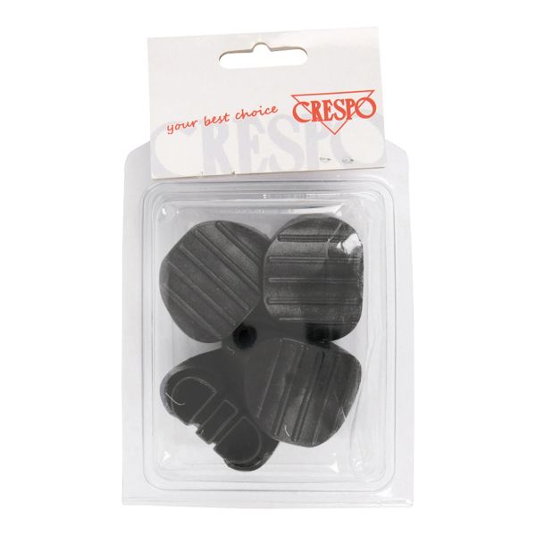 Crespo Fußkappen, schwarz