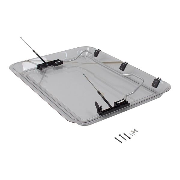 Dometic Glas komplett mit Montageteilen für Heki 2