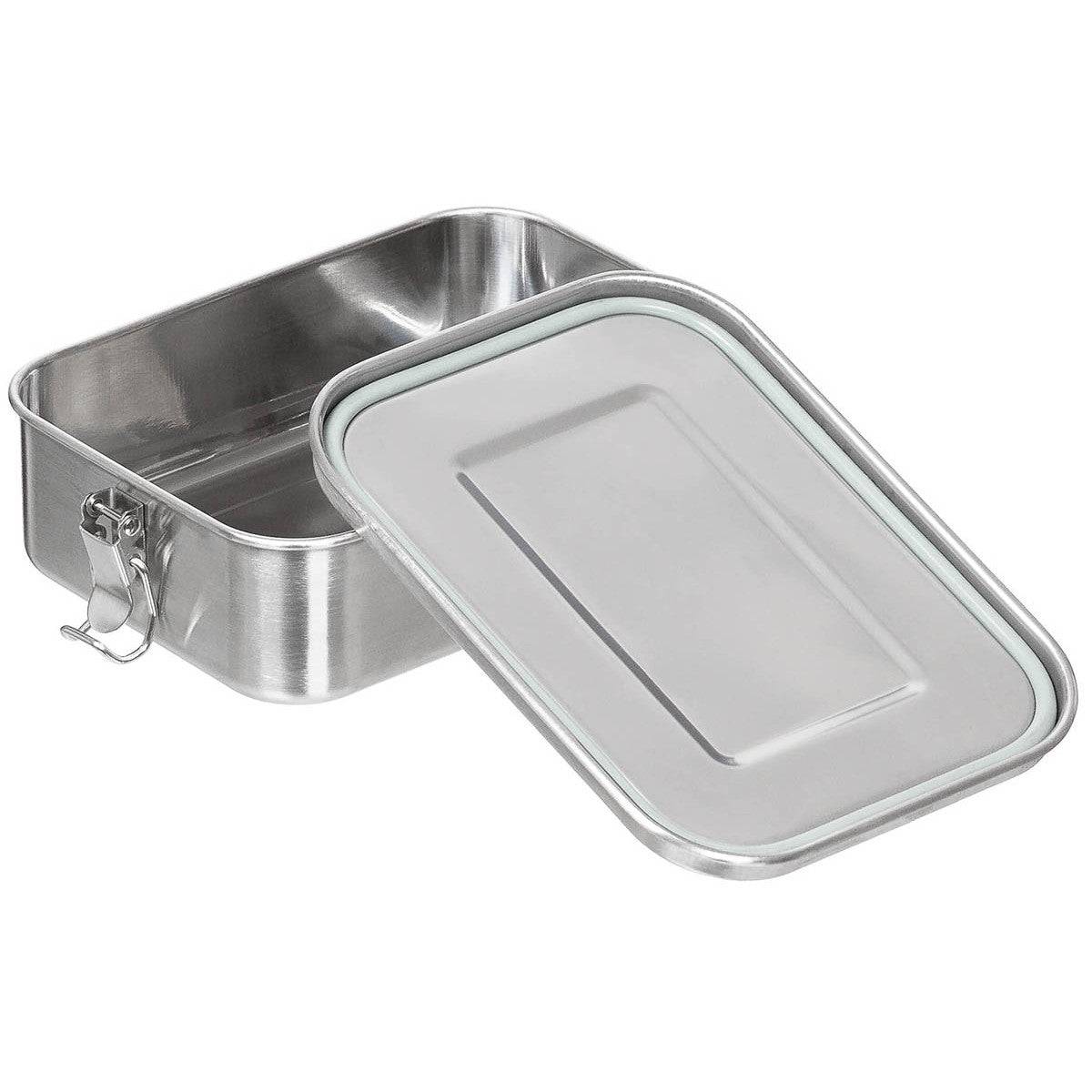 Lunchbox "Premium", Edelstahl, 19x14,5x6,5 cm, Fox Outdoor - Der Campingprofi